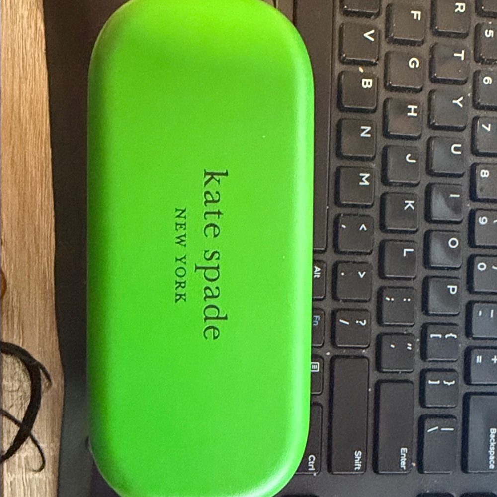 kate spade Bright Green Sunglasses Case